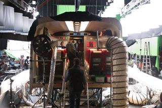 Illustration for article titled Go behind the scenes of Iron Man 3, The Wolverine and Doctor Who!